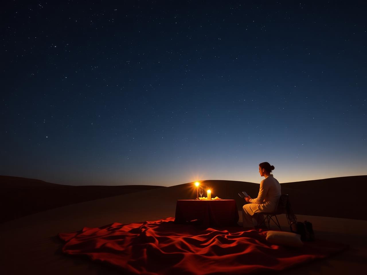 Private Candlelight Dinner on the Dunes