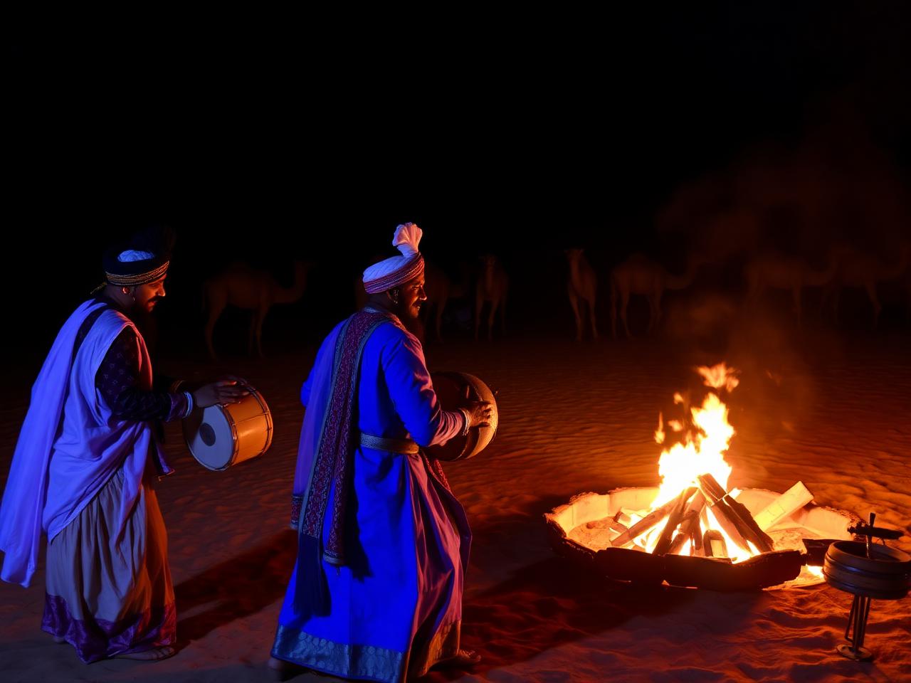 Camel Safari with Live Entertainment