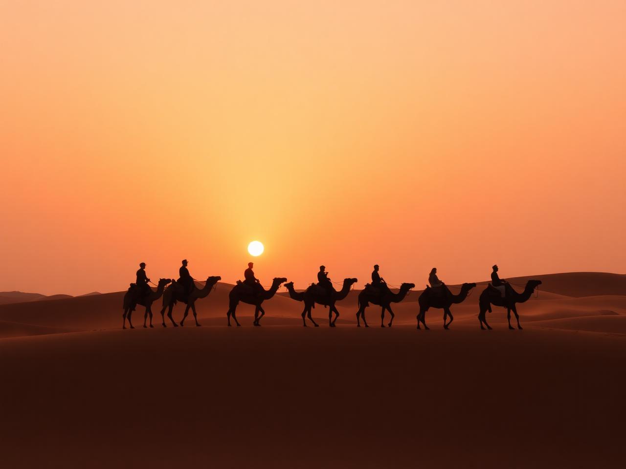 Half-Day Sunrise Camel Safari